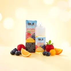 7 Daze Fusion TFN Salt Strawberry Blackberry Lemon ICED 30ml