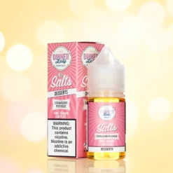 Dinner Lady Salt - Strawberry Meringue - 30ml 50/50