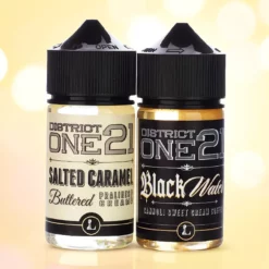 District One21 Black Water & Salted Caramel No Nicotine 60ml