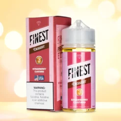 Finest E-Liquid - Desert Edition - Strawberry Custard 3mg/6mg