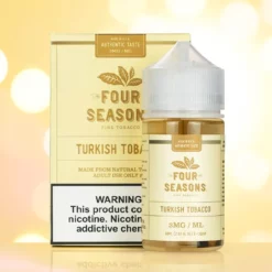 Four Seasons E-liquids - Turkish Tobacco - 60ml - USA Made