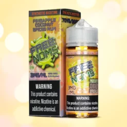 Freenoms Pineapple Coconut Spiced Rum e-liquid Made in USA