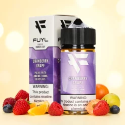 FUYL E-Liquid - Cranberry Grape - 100ml Freebase
