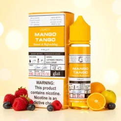 Glas Basix E-Liquid - Juicy Mango Tango - 60ml - Made in USA