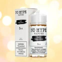 No Hype Vapors - Cafe Cappuccino - 100mL - Freebase 70/30