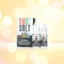 TWST Salt E Liquid - Iced Pucker Punch - USA Made 35/50mg