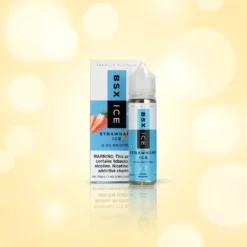 Glas BSX ICE E-liquid - Strawnana Ice 70VG/30PG 60ml 3&6mg