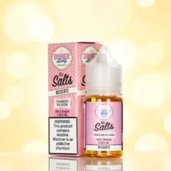 Dinner Lady Salt - Strawberry Macaroon - 30ml 25-50mg 50/50
