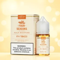 Four Seasons Salt Nicotine - RY4 Tobacco 30ml (30mg/50mg)