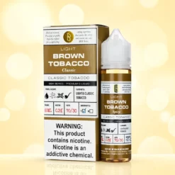 BSX Vapor E-Liquid - Brown Tobacco - 60ml - USA - 3mg