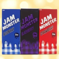 Jam Monster USA No Nicotine 100ml Vape Juice (3 Flavors)