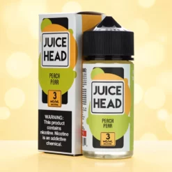 Juice Head E-Liquid - Peach Pear - 100ml - 3mg/6mg